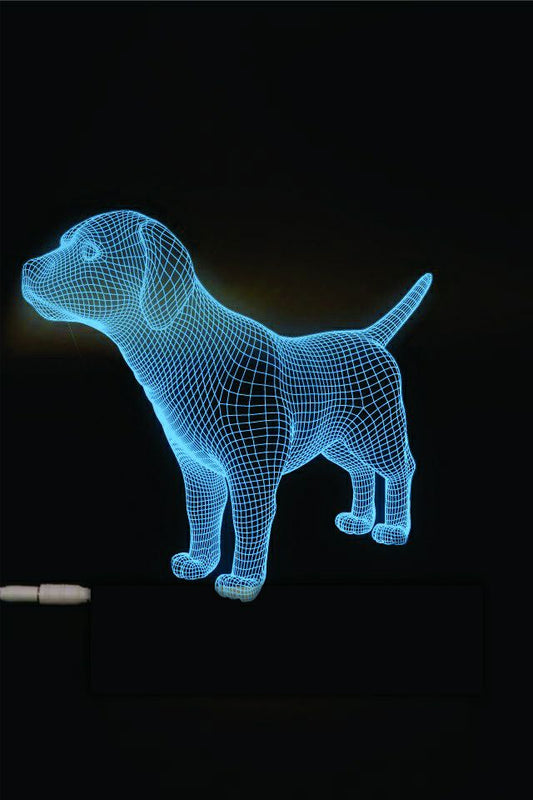 Dog - 3D Led - Night Lamp