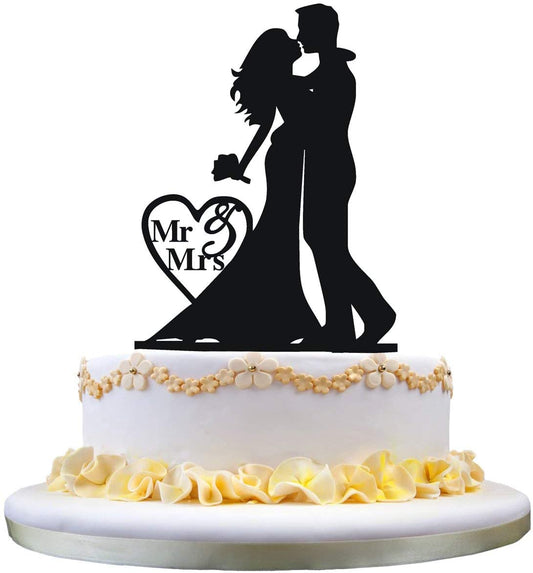 Mr. & Mrs. - Cake Topper