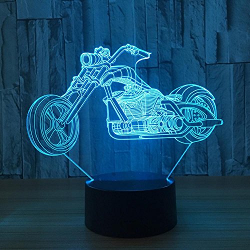 Motorcycle - 3D Led - Night Lamp