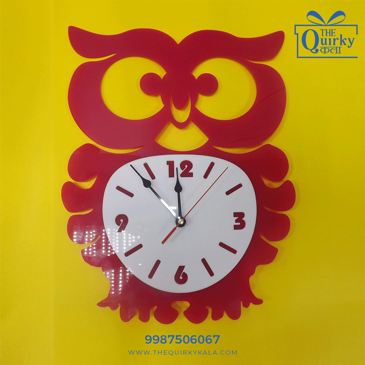 Owl Wall Clock