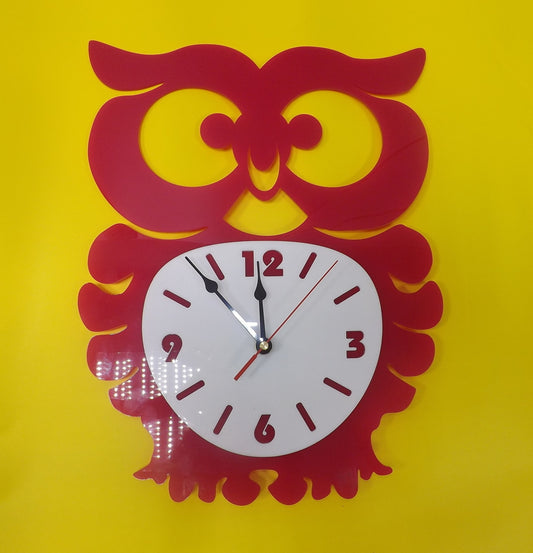 Owl Wall Clock