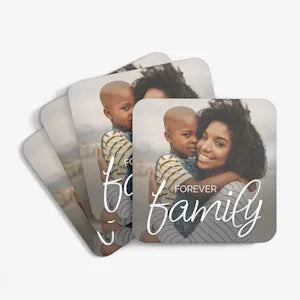 Customized Photo Coasters (Square - Set of 2)