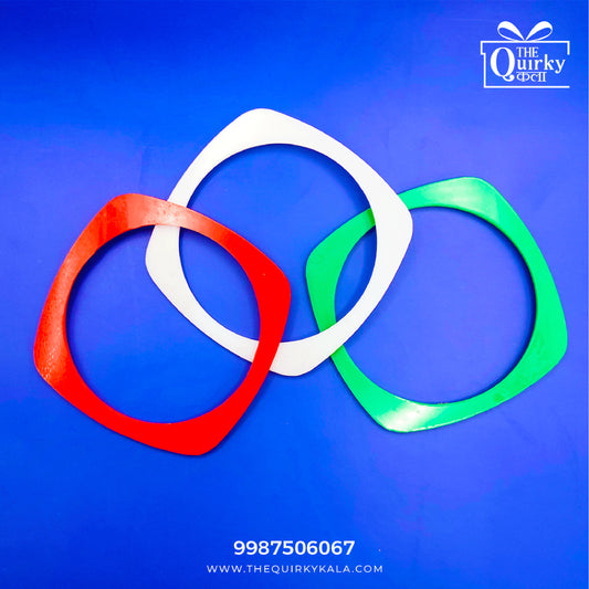 Tricolour Bangles