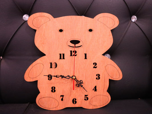 Teddy Bear Wall Clock