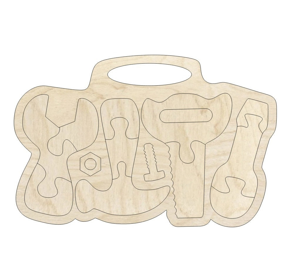 Toy Tool Set Jigsaw Puzzle